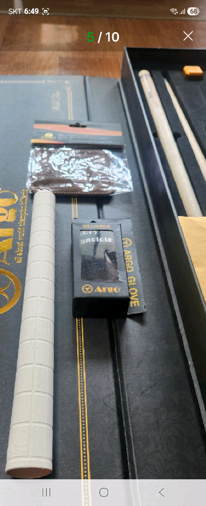 아르고 24검 최고급 당구큐/시타도 하지 않은 새상품 이미지