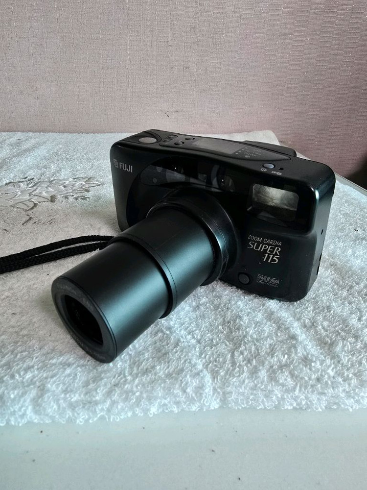 후지 Zoom Cardia Super 115 필름 카메라 이미지