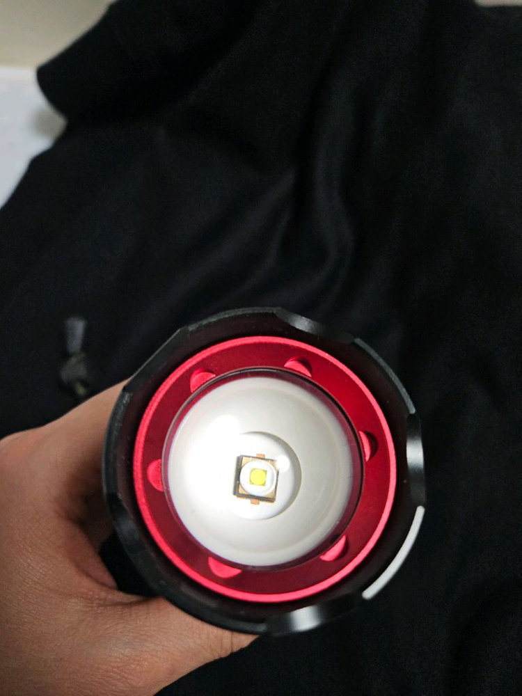 LED 손전등 랜턴 캠핑 전술 낚시 등산 작업 충전식 후레쉬 이미지