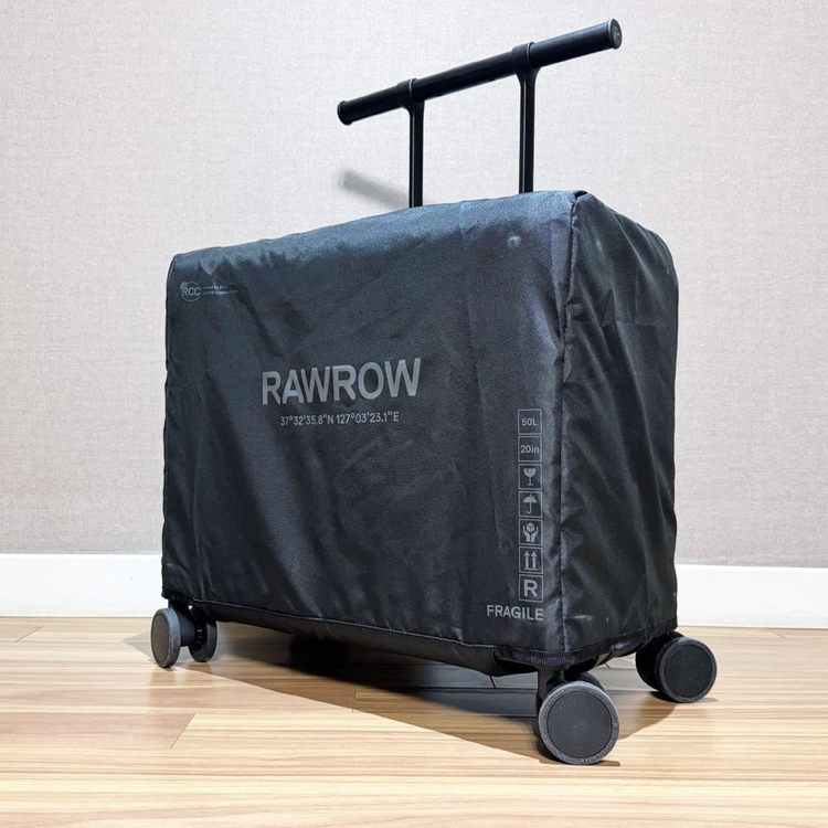 로우로우 R 트렁크 알루미늄 캐리어 ep.2 (17인치/50리터/스텔스블랙) 이미지