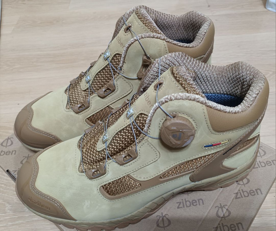 지벤233안전화 270 260 천연소가죽 방수 박스새제품 지벤안전화 이미지