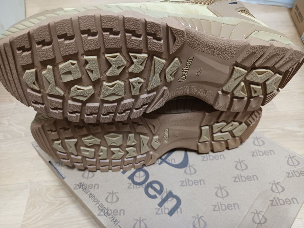 지벤233안전화 270 260 천연소가죽 방수 박스새제품 지벤안전화 이미지