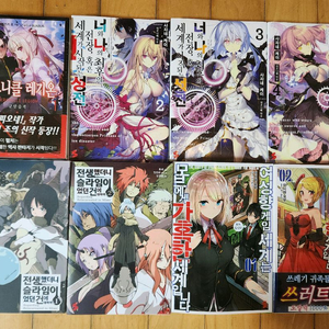 여러가지 미개봉 라노벨 판매합니다. S노벨, 전생슬, 모브 등 이미지