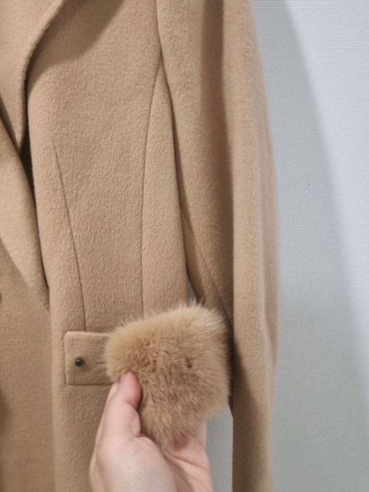 미샤(MICHAA) 전지현 캐시미어 롱코트 이미지