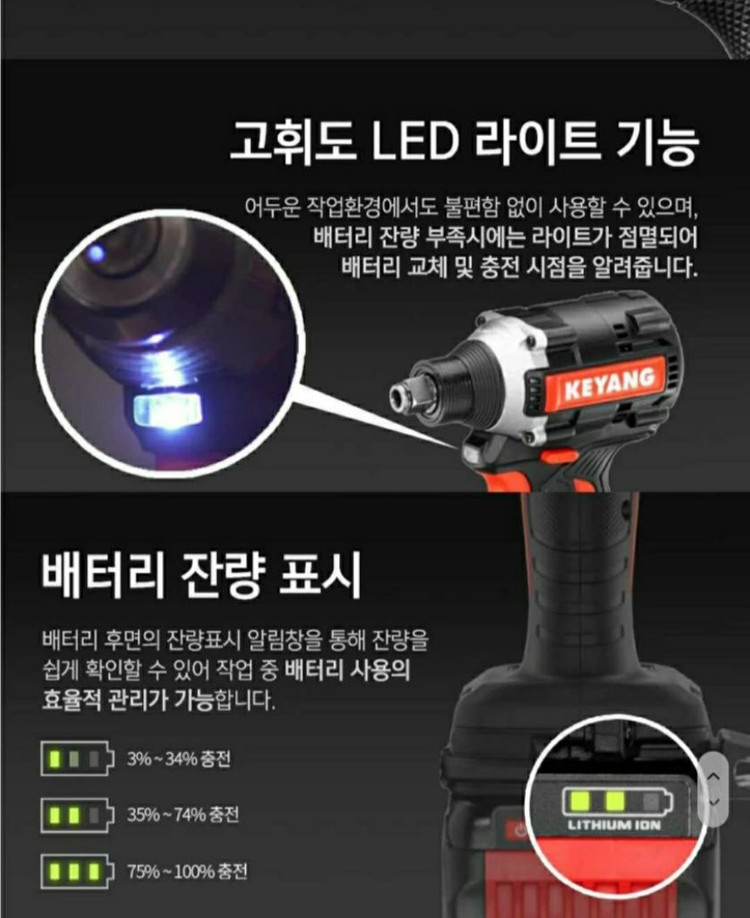 계양임팩렌치겸용세트 DW20BLH-315 이미지