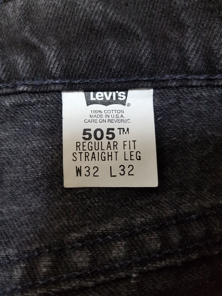 [32X32] 리바이스 505 데드스탁 MADE IN U.S.A. 이미지