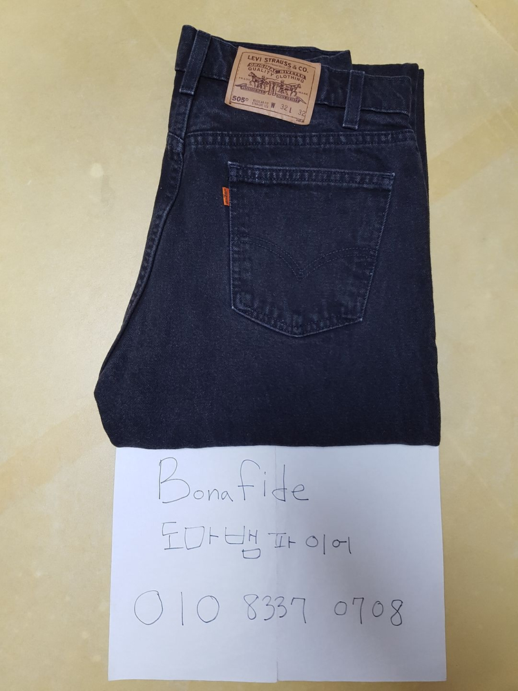 [32X32] 리바이스 505 데드스탁 MADE IN U.S.A. 이미지