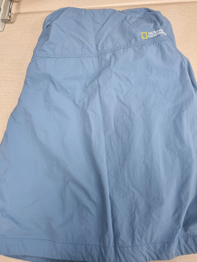 내셔널지오그래픽 키즈 홑겹 바람막이 블루 130 이미지