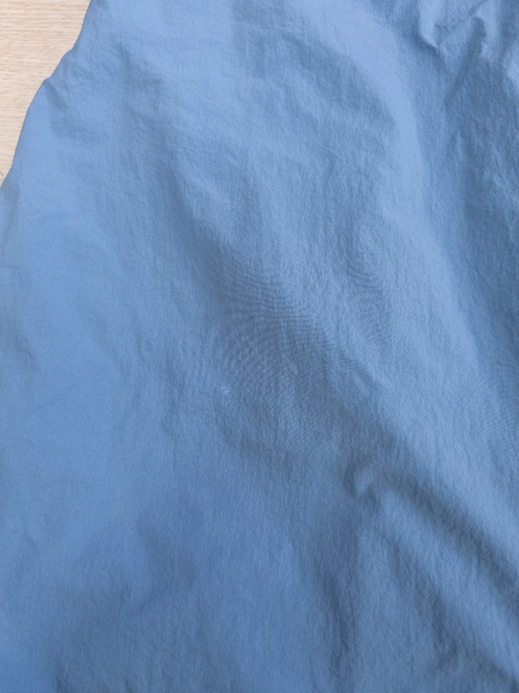 내셔널지오그래픽 키즈 홑겹 바람막이 블루 130 이미지