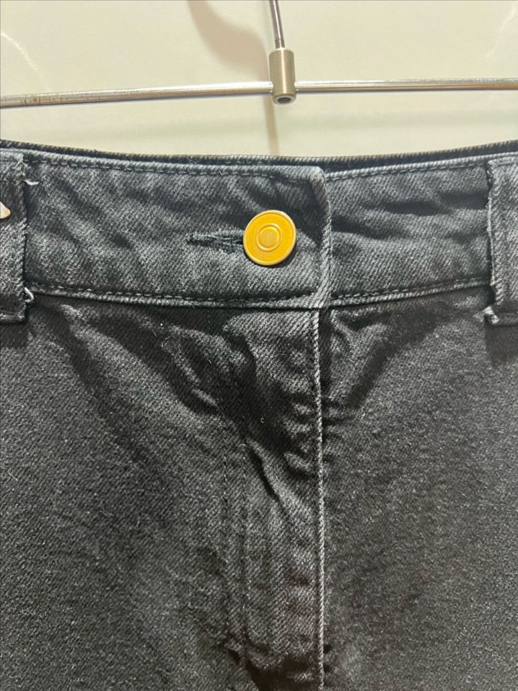 매니모어몽 하이웨이스트 블랙팬츠 이미지