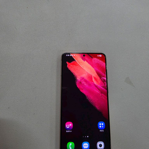 갤럭시 S21플러스 핑크 정상공기기 무잔상 이미지