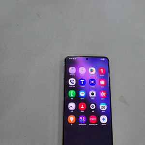 갤럭시 S21플러스 바이올렛 무잔상 이미지