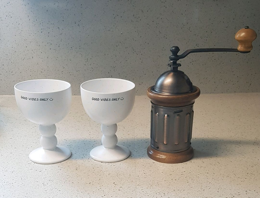 쇼트즈위젤 와인잔, 칼리타 그라인더, 술잔 팝니다 이미지