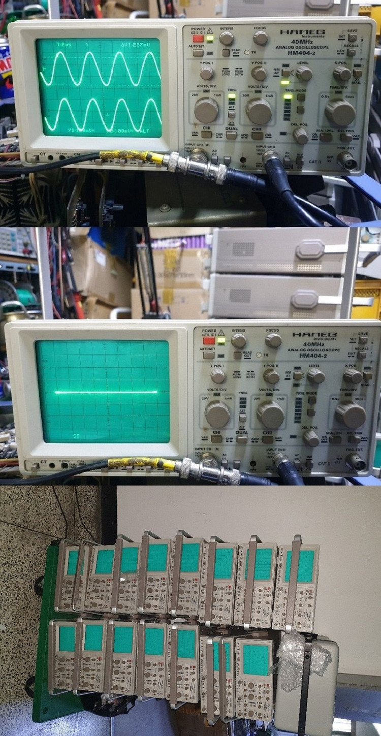 OSCILLOSCOPE HM404-2 이미지