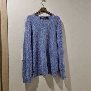 폴로 랄프로렌 케이블 니트 S 사이즈 이미지