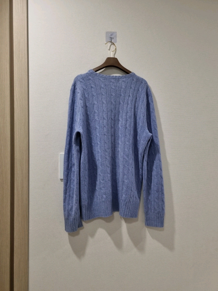 폴로 랄프로렌 케이블 니트 S 사이즈 이미지