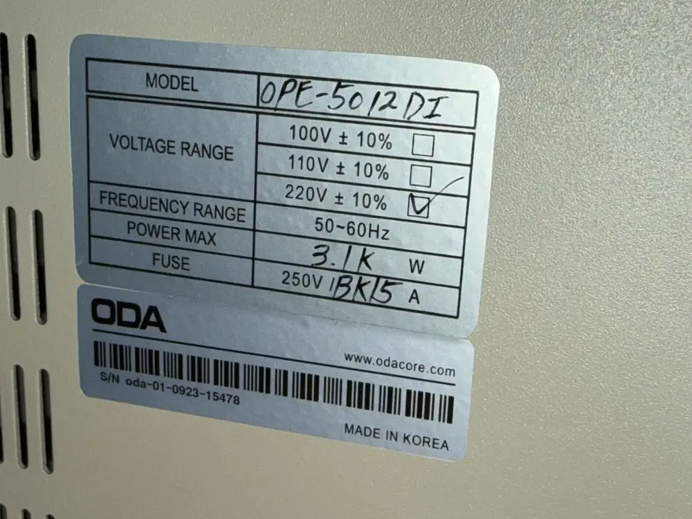 [2채널/고성능] ODA 프로그래머블 DC 파워 서플라이 OPE-5012DI (50V 12A 2CH) 이미지