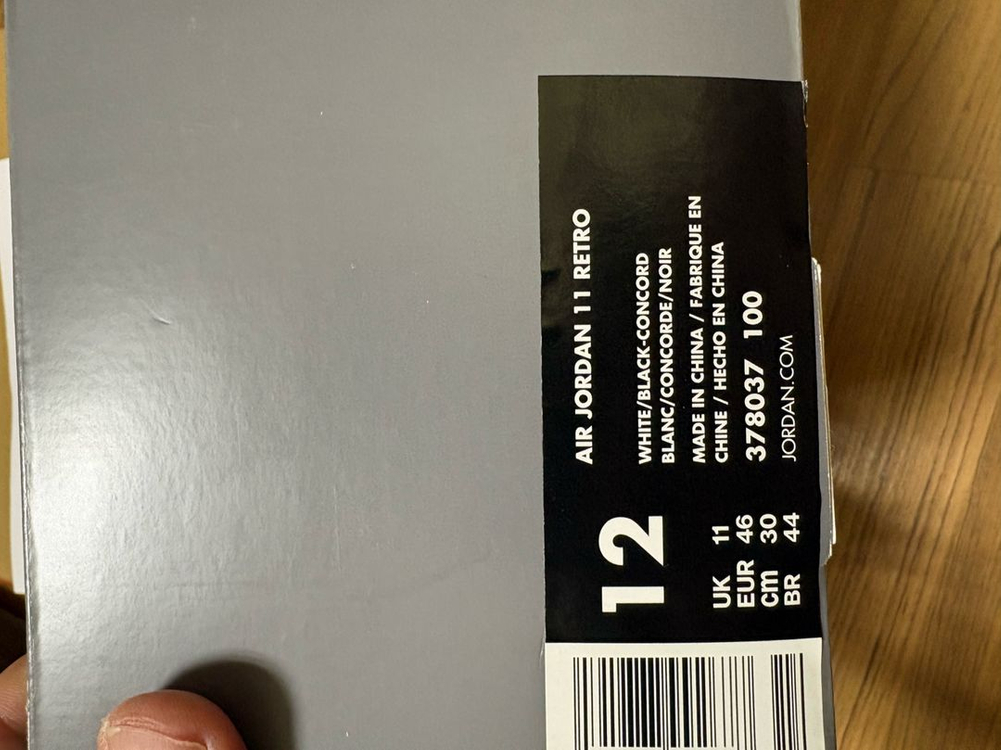 (300,295,180,230)(새상품) 조던11콩코드 브래드 ㅌㅇ 이미지