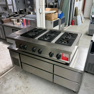 미사용 바앤키친 업소용 탁상형 간택기 5구 lpg용 이미지