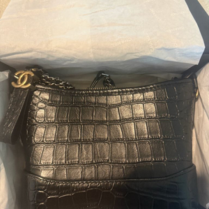 샤넬 가브리엘 호보밸 악어라인 이미지