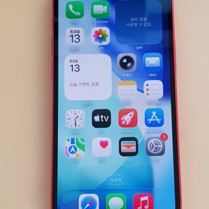 아이폰12미니 128G 레드(A2399) 무잔상 판매합니다 이미지