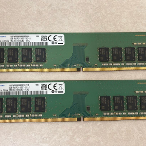 삼성 DDR4 8GB 2400T 메모리 2개 이미지