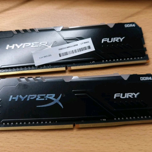 킹스톤 HyperX FURY DDR4 3733mhz 8GB 램 2개 (16GB) 이미지