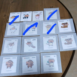 무료배송 동물짱구 띠부씰 1개 짱구4탄 띠부씰 짱구띠부씰 이미지