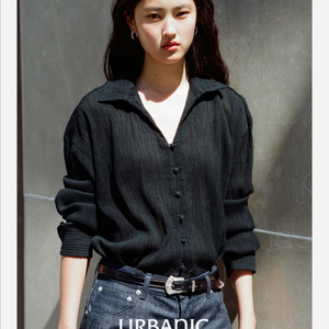 얼바닉30 리플 블라우스 이미지