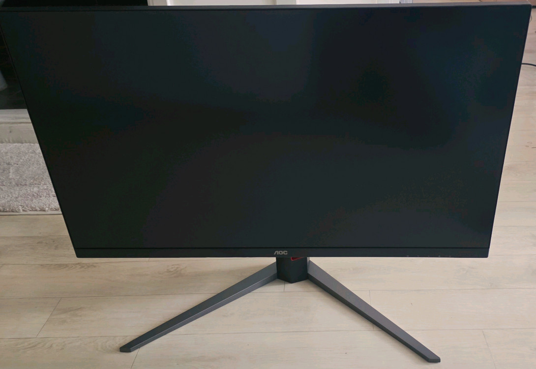 알파스캔 AOC U32G4게이밍 듀얼모드 4K UHD 모니터 이미지