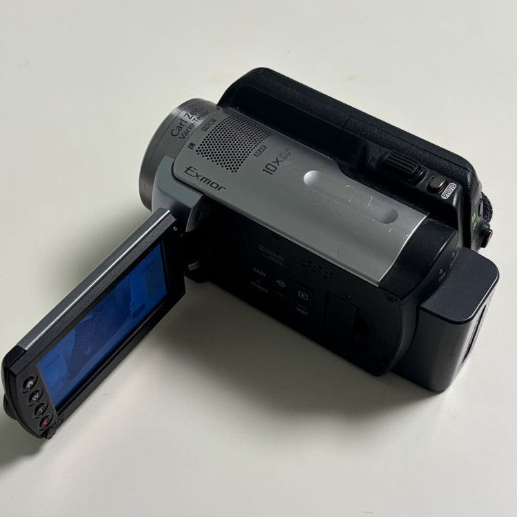 소니 Sony HDR-XR100 실버 빈티지 캠코더 이미지