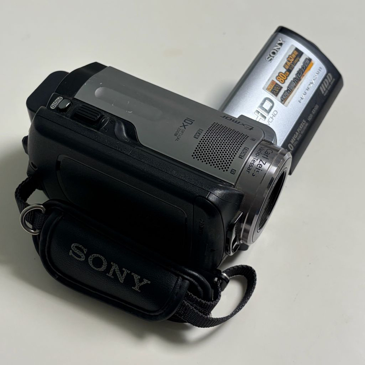 소니 Sony HDR-XR100 실버 빈티지 캠코더 이미지