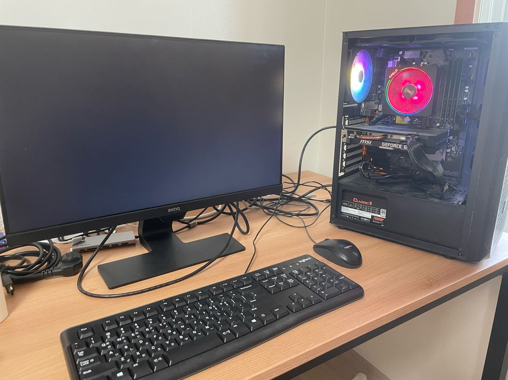 영상&애니메이션&고성능 게임 컴퓨터 (모니터,키보드 마우스도드림) 이미지