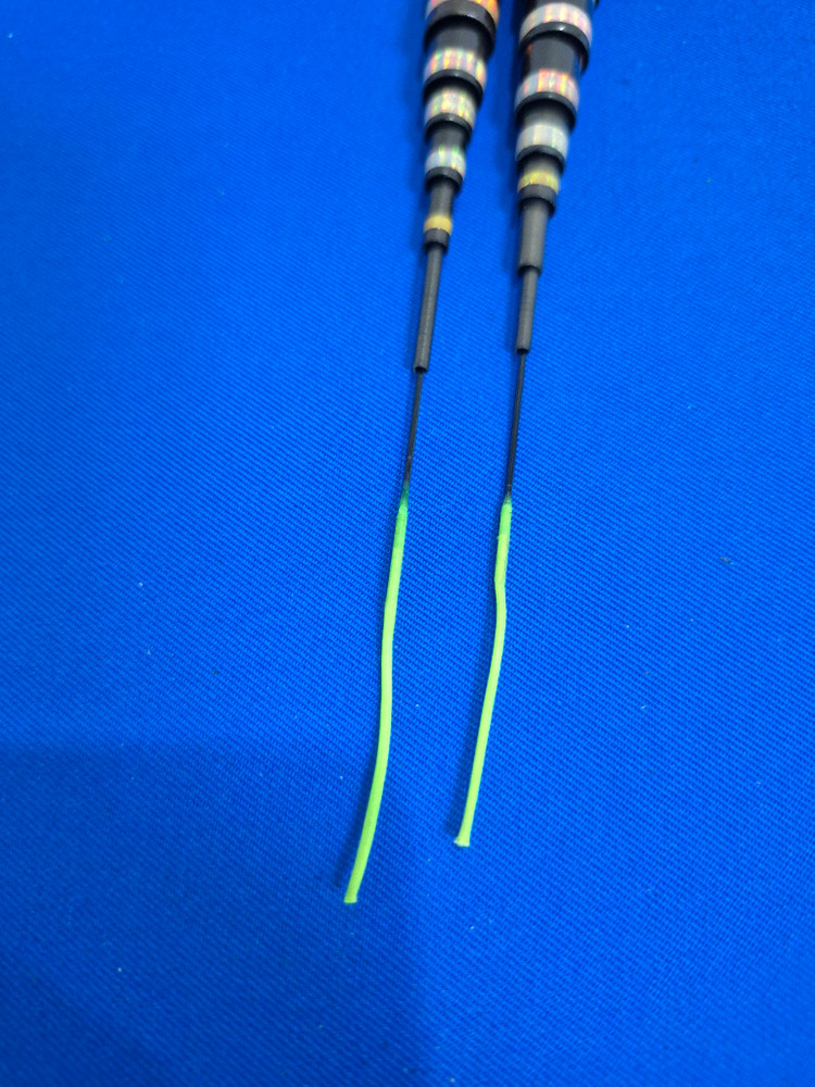 동미 프리미어 명작 낚시대 32칸 쌍포와 받침대 쌍대 양어장 사용 명간 낚시대 이미지