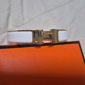 에르메스 클릭아슈 팔찌 로즈골드 화이트블랑 PM 이미지