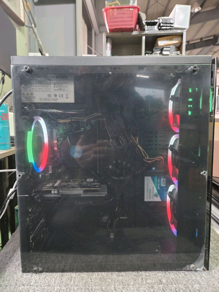 컴퓨터 본체 i7 8700/16g/gtx1060 6g(166) 이미지
