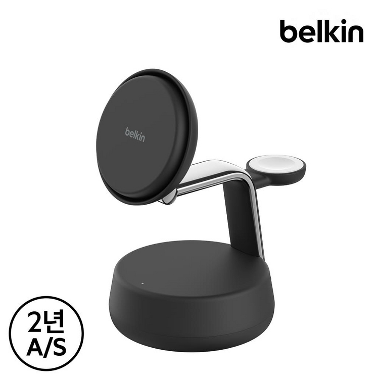 부산, 미개봉) WIZ040 벨킨 울트라차지 프로 3in1 맥세이프 충전기 이미지