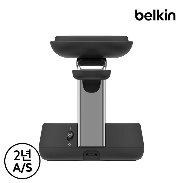 부산, 미개봉) WIZ040 벨킨 울트라차지 프로 3in1 맥세이프 충전기 이미지