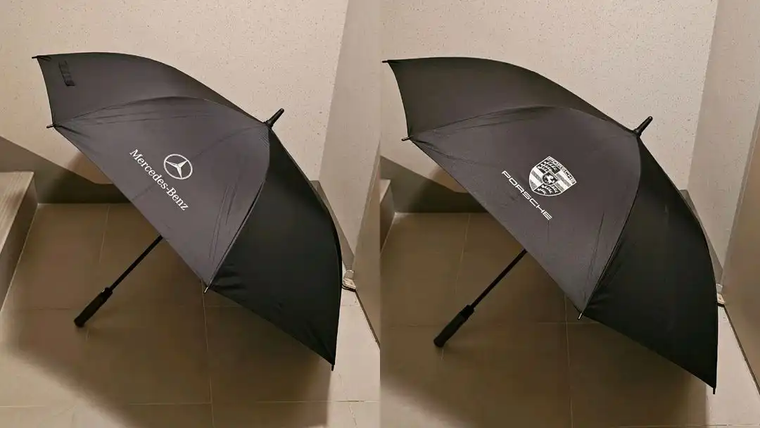 (택포)(미개봉)포르쉐 벤츠 대형 골프 우산 캠핑용 이미지
