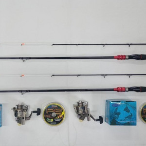 갑오징어,갈치,한치,호레기낚시대 2대+2000번릴 2대 이미지