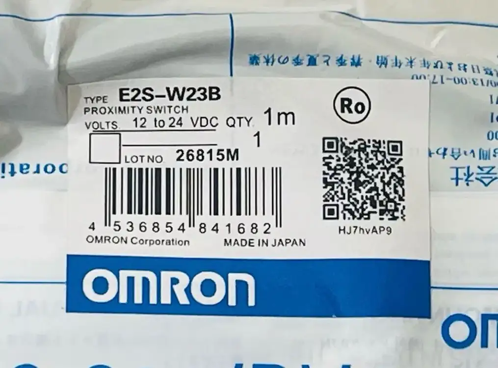 OMRON. E2S-W23B 근접센서 이미지