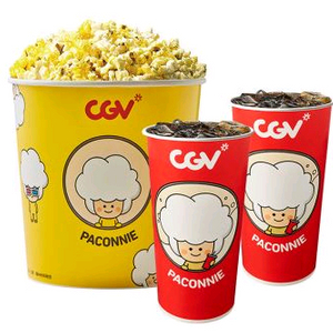 메가박스 롯데시네마 cgv 팝콘 콜라 라지콤보 매점쿠폰 이미지