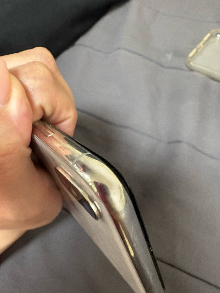 아이폰x 64G 실버 부품용 뎃지 배터리 일괄판매 이미지