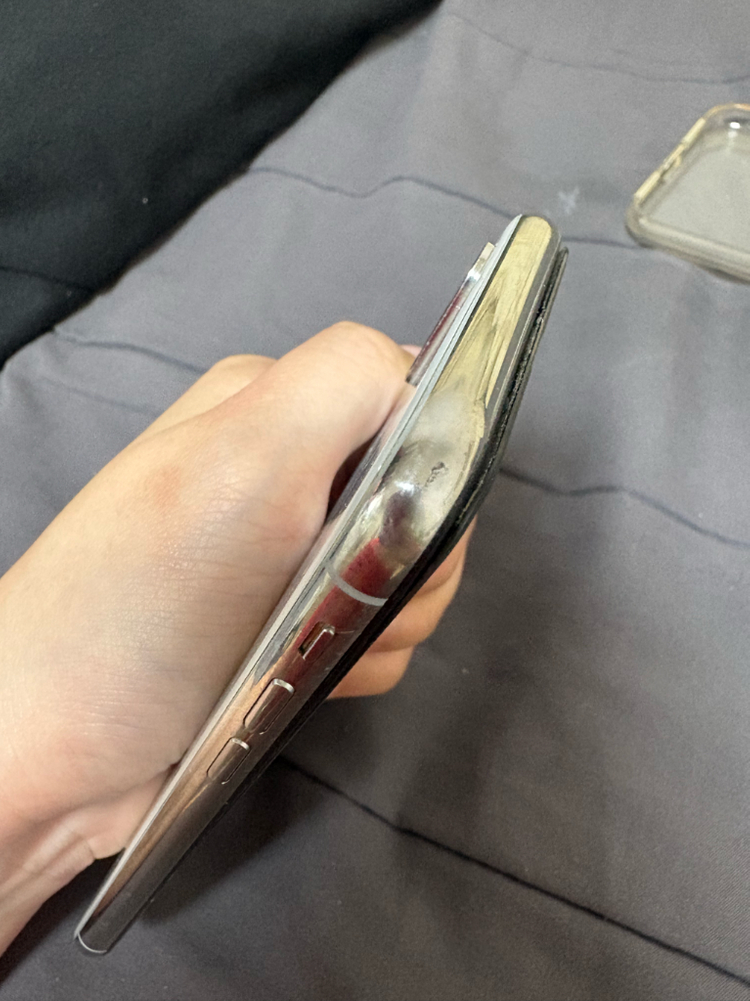 아이폰x 64G 실버 부품용 뎃지 배터리 일괄판매 이미지