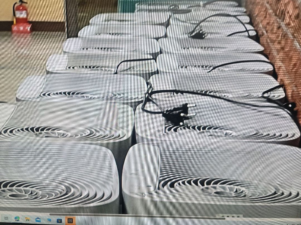 웅진코웨이 공기청정기 화이트 2단 30평형 모델번호AP-3018B S급 이미지