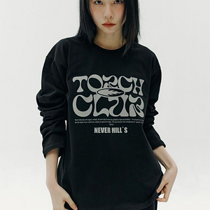 (1회착 택포가격) 토치 NEVER HILL 롱슬리브 블랙 L 이미지