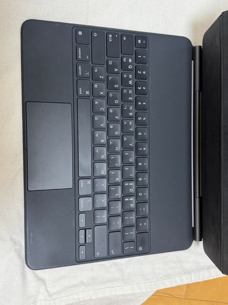 (전부풀박)애플 아이패드 4세대 프로12.9 + 매직키보드 + 2세대 애플펜슬(새정품펜촉) 이미지