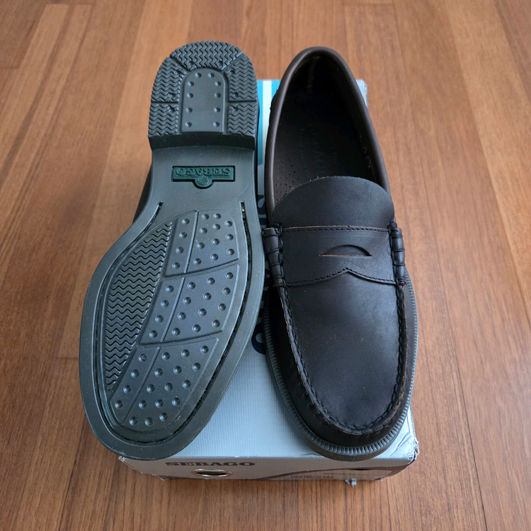 세바고 왁스레더 러버솔 페니로퍼 US9사이즈 이미지