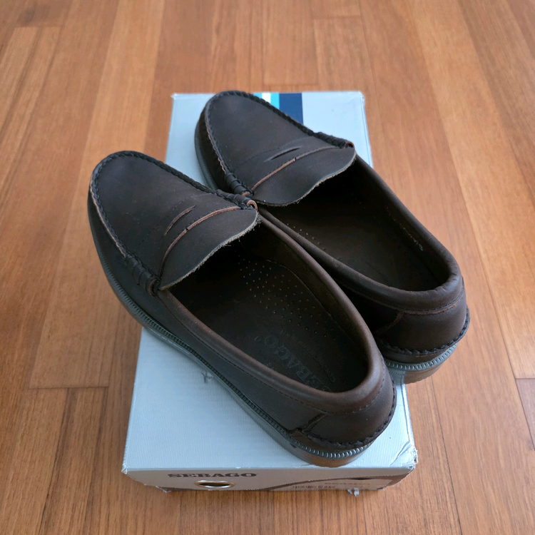 세바고 왁스레더 러버솔 페니로퍼 US9사이즈 이미지