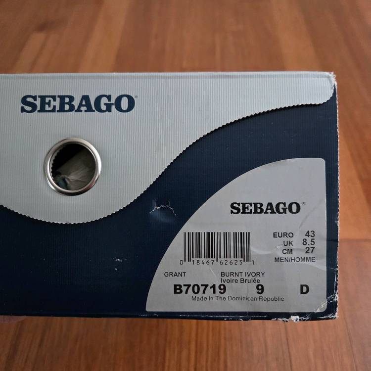 세바고 왁스레더 러버솔 페니로퍼 US9사이즈 이미지